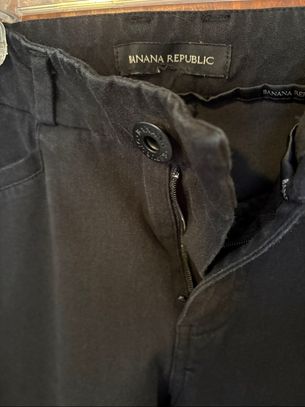 THREE PAIR Banana Republic Women's Stretch Straight-Leg Chinos - Picture 3 of 14